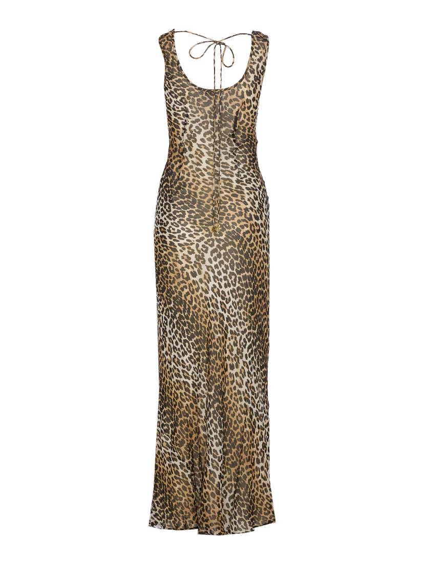 GANNI Dresses Brown