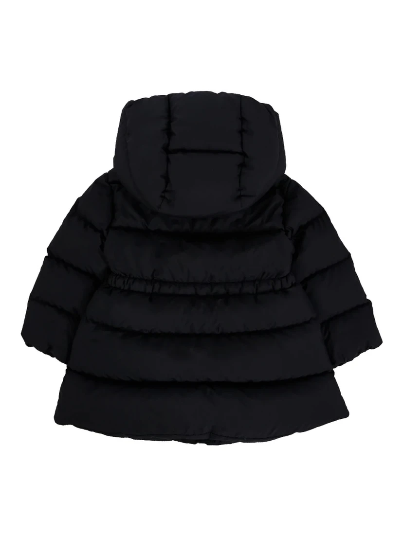 JACKET WITH LOGO AND HOOD