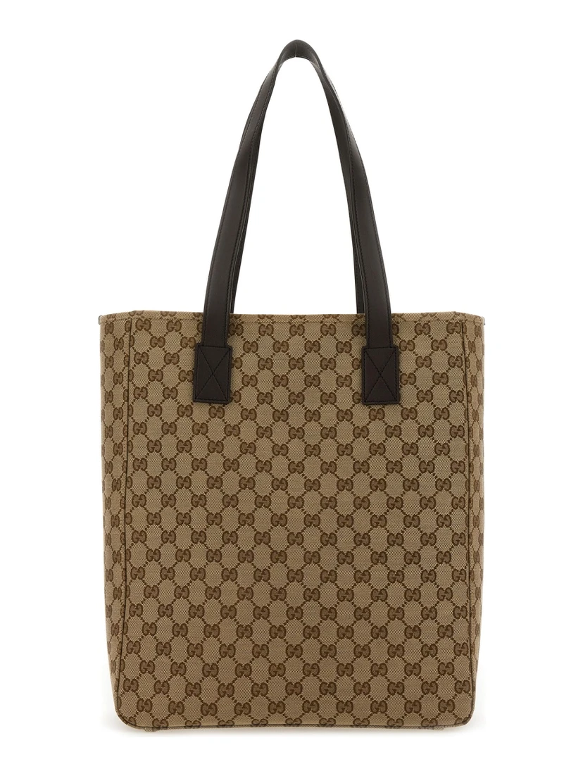 FABRIC SHOPPING BAG GG MEDIUM