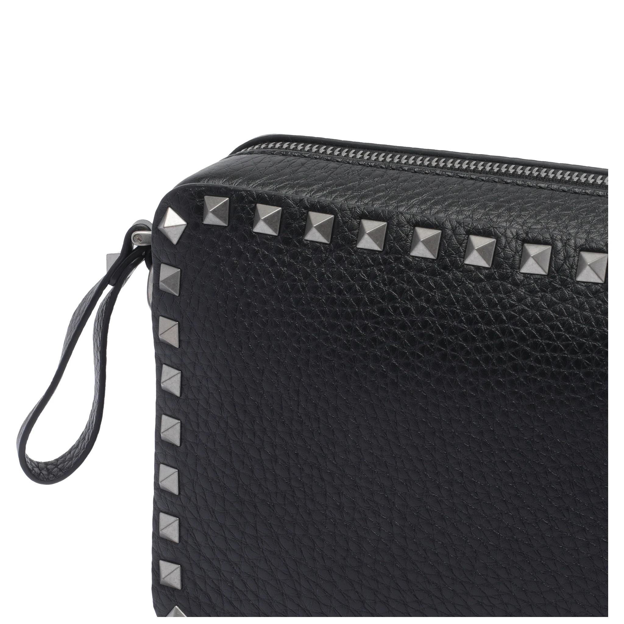 Rockstud-embellished messenger bag