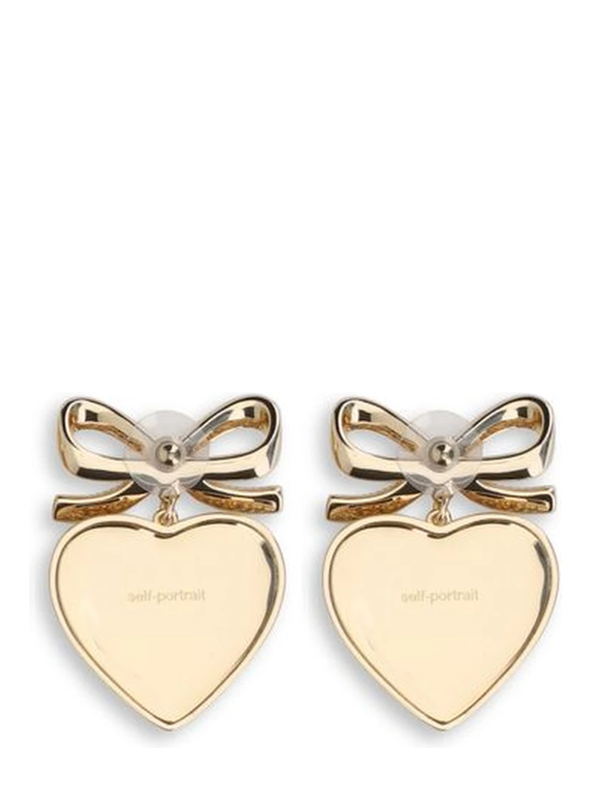 Gold Brass Earrings