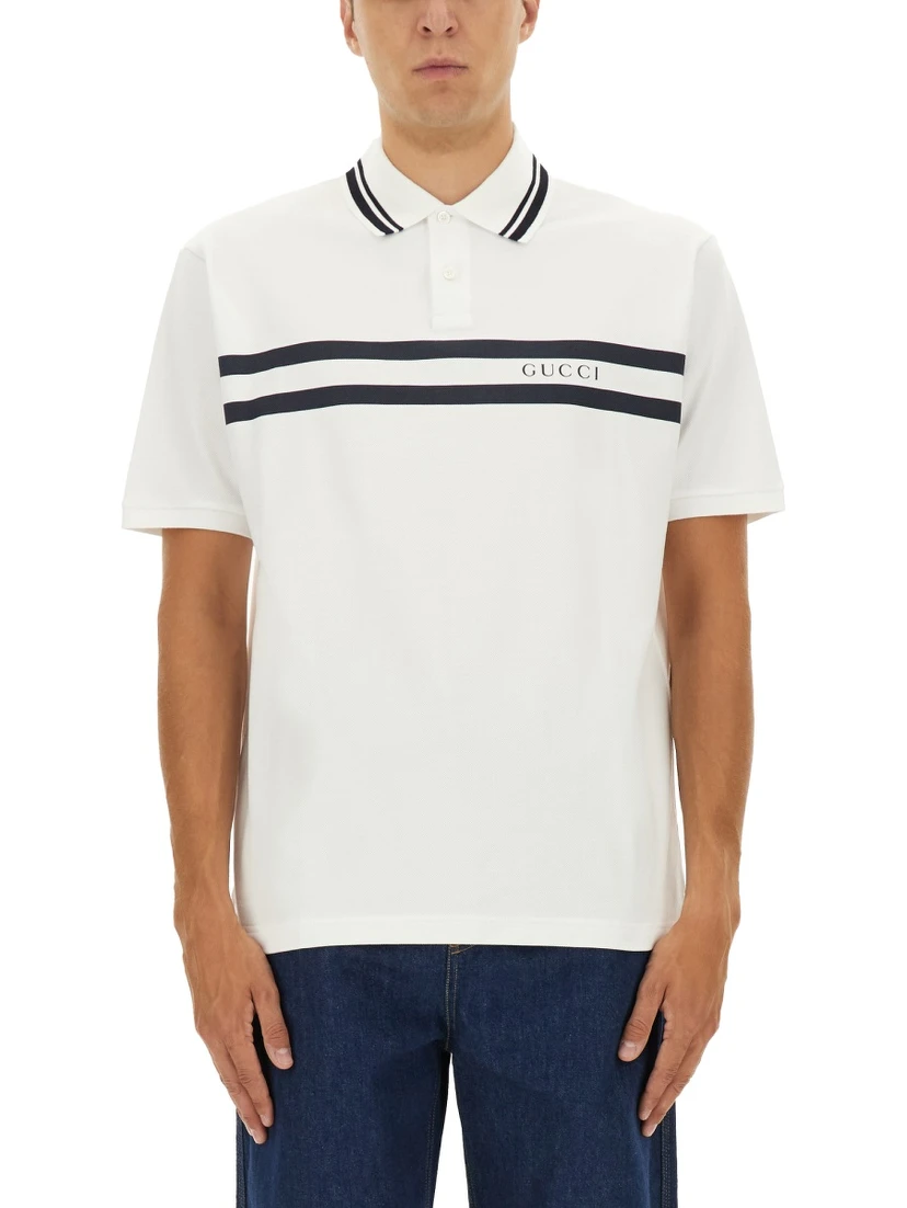 COTTON PIQUE POLO SHIRT