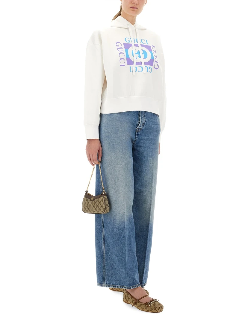 "WIDE-LEG" JEANS