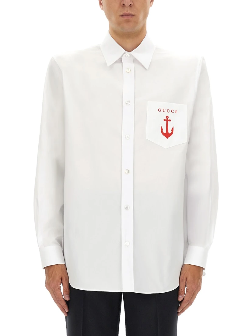 SHIRT WITH EMBROIDERY