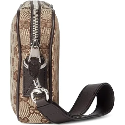 FABRIC SHOULDER BAG "GG" SMALL