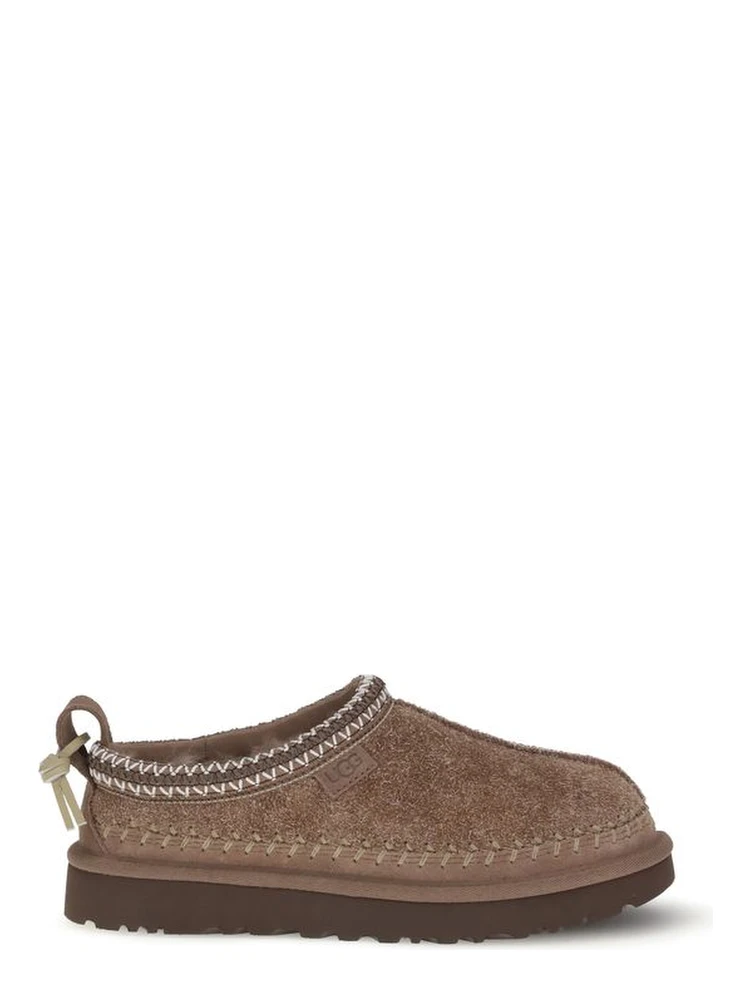 Brown Leather Mules