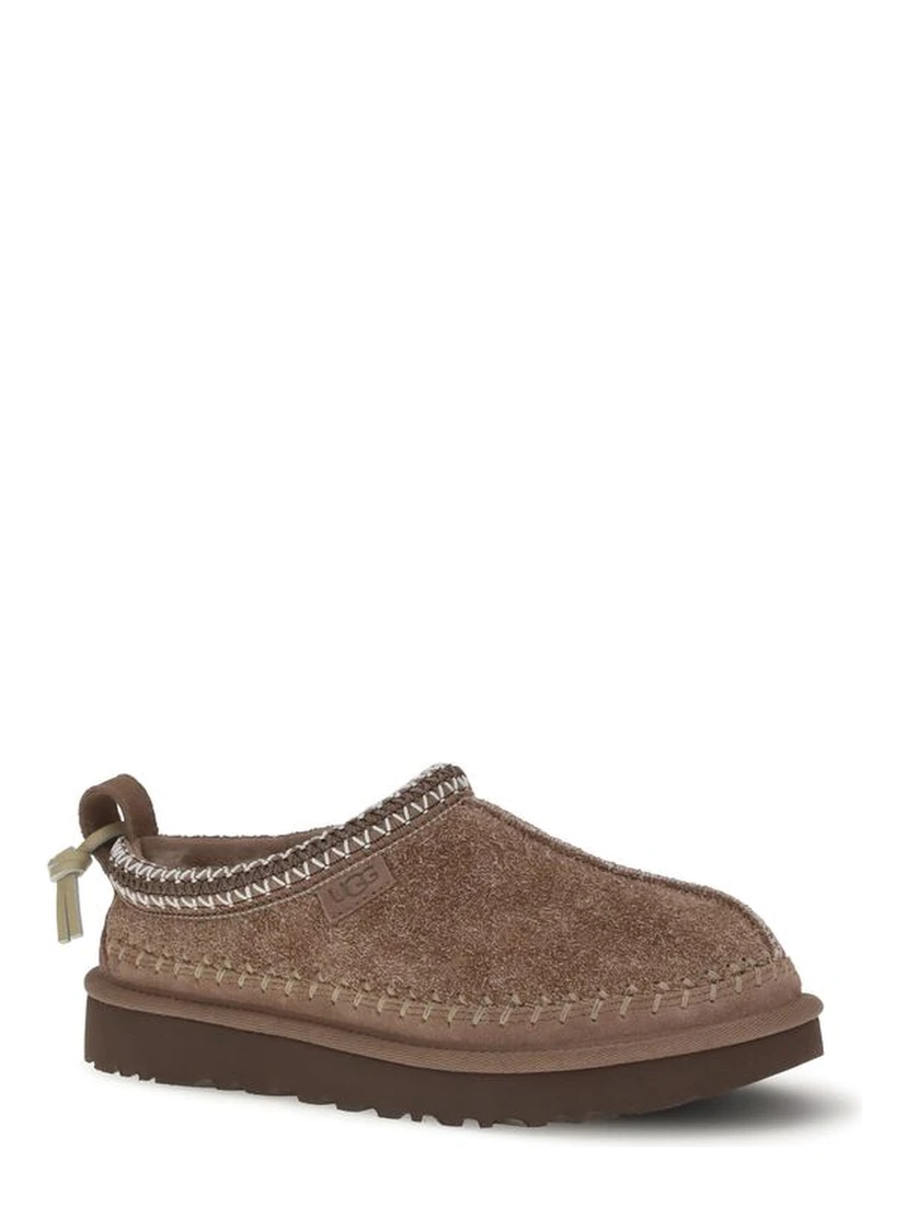 Brown Leather Mules