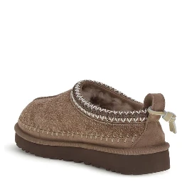 Brown Leather Mules