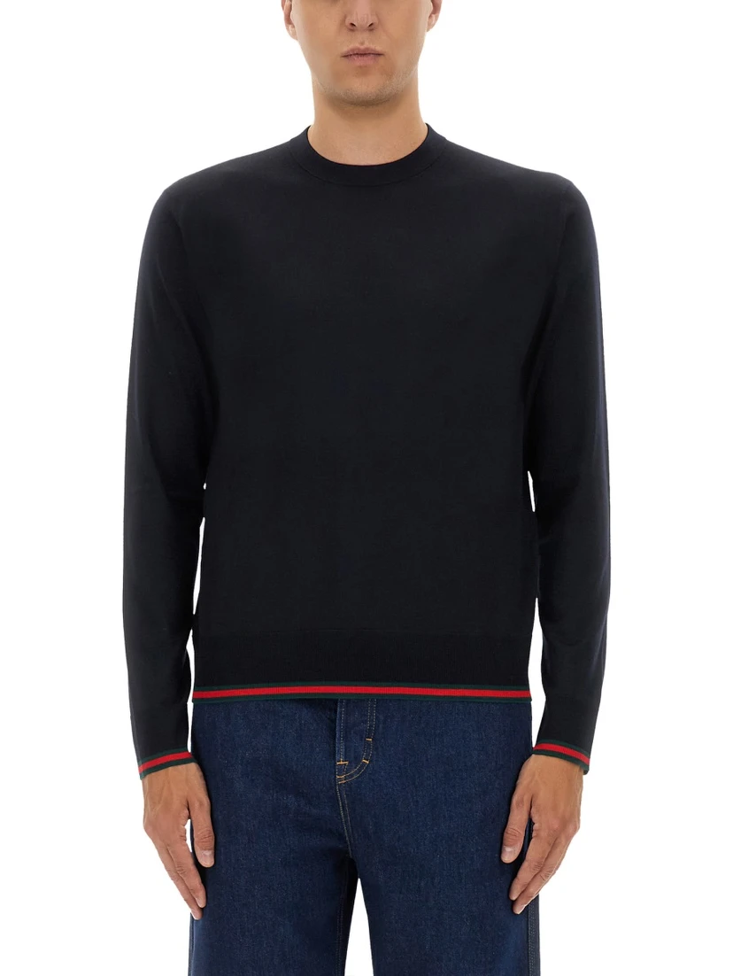 WEB PATTERN SWEATER