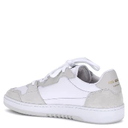 White Recycled Polyester Low Top Sneakers