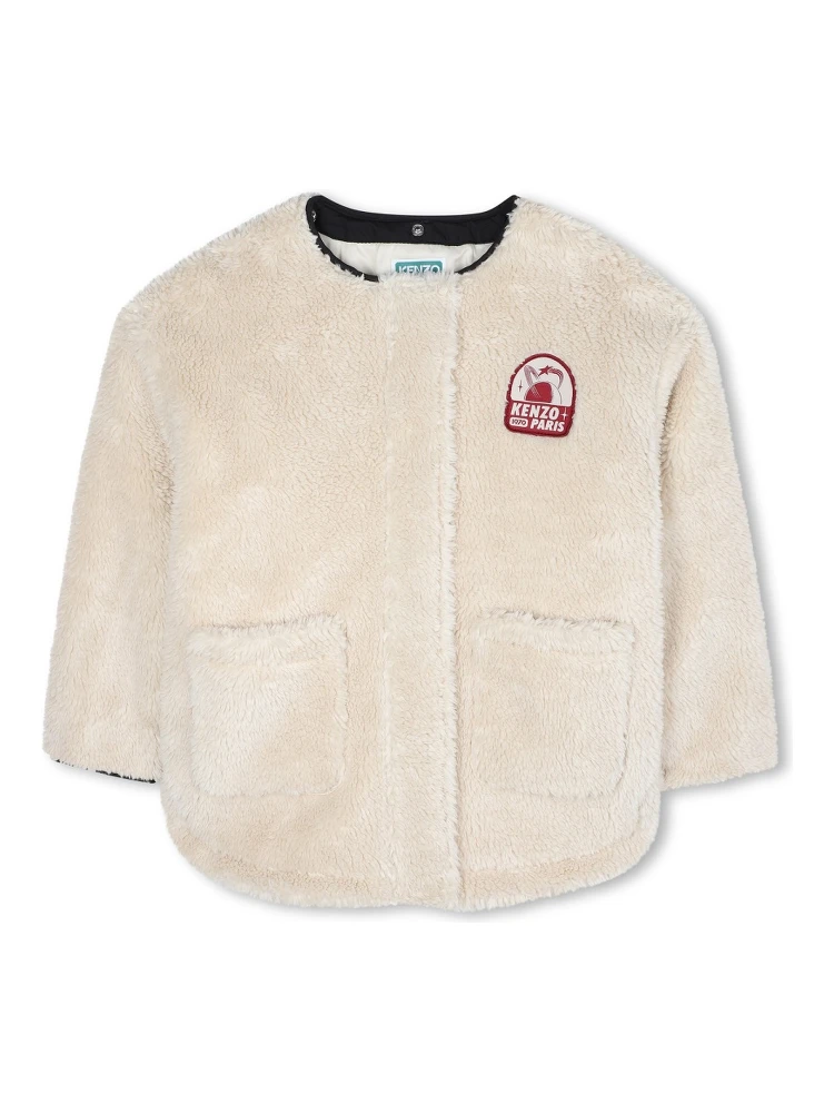 COAT WITH LOGO