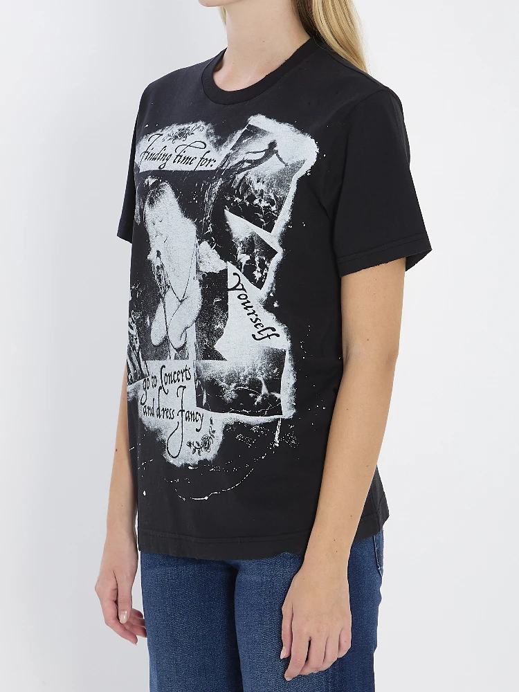 Printed cotton T-shirt alternative
