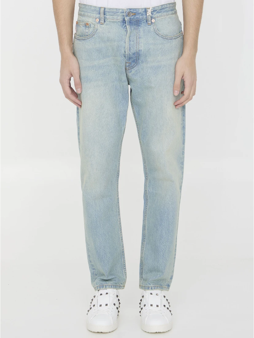 Jeans with VLogo Signature