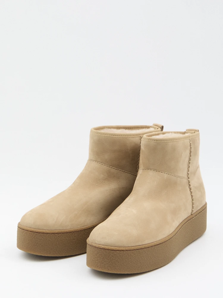 Shearling ankle boots alternative