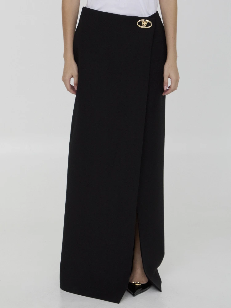Skirt in Crepe Couture