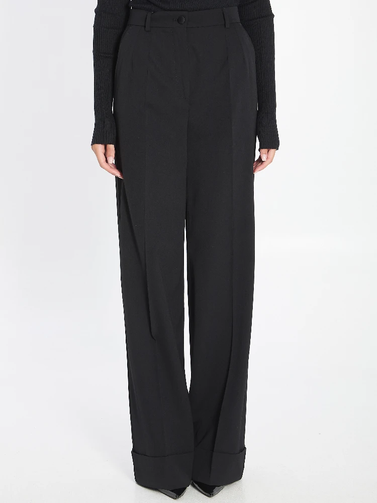 Wool trousers