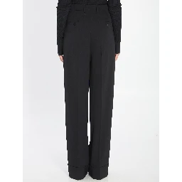 Wool trousers
