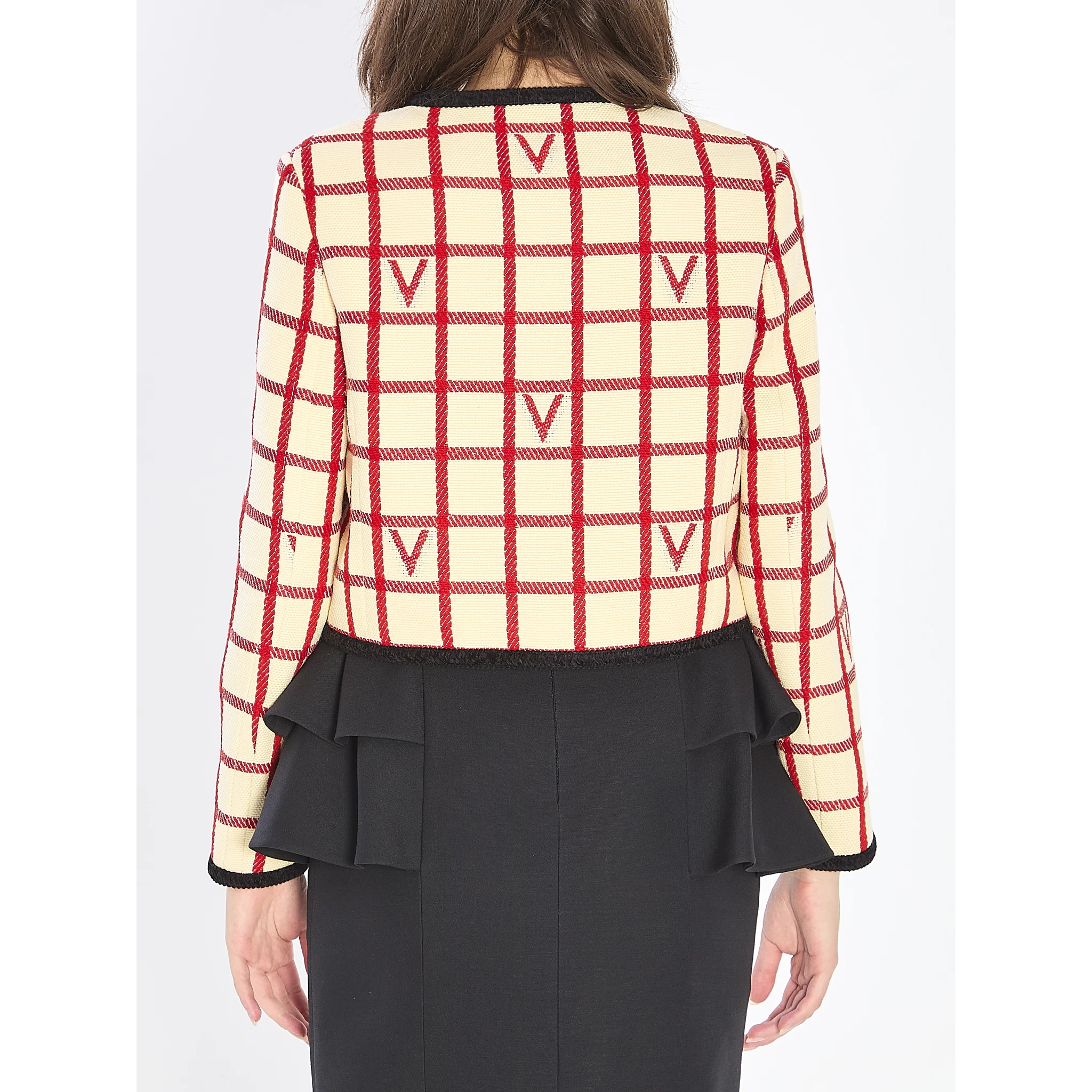 VLogo Check jacket