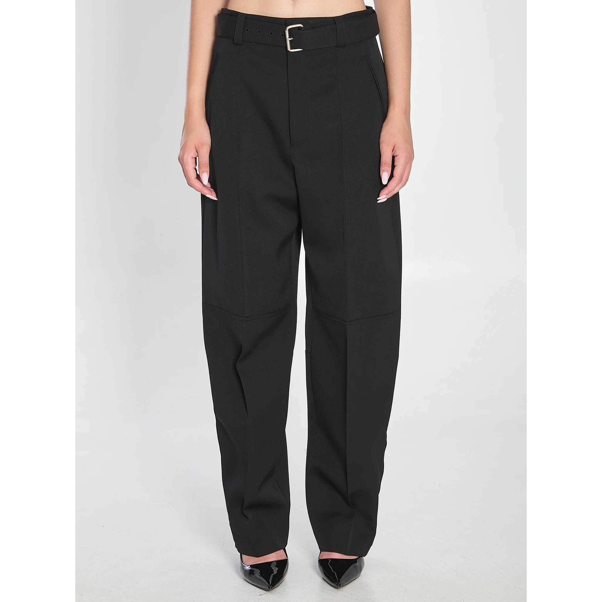 Trousers in wool