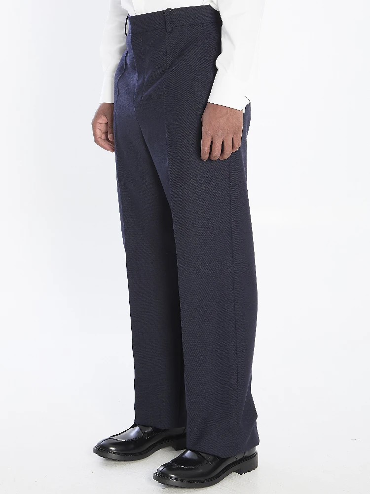 Chiné wool trousers alternative