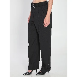 Trousers in wool