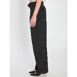 Trousers in wool