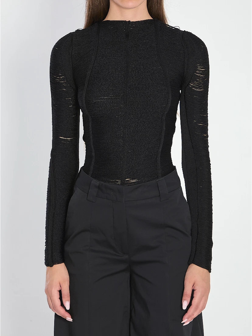 Black sweater