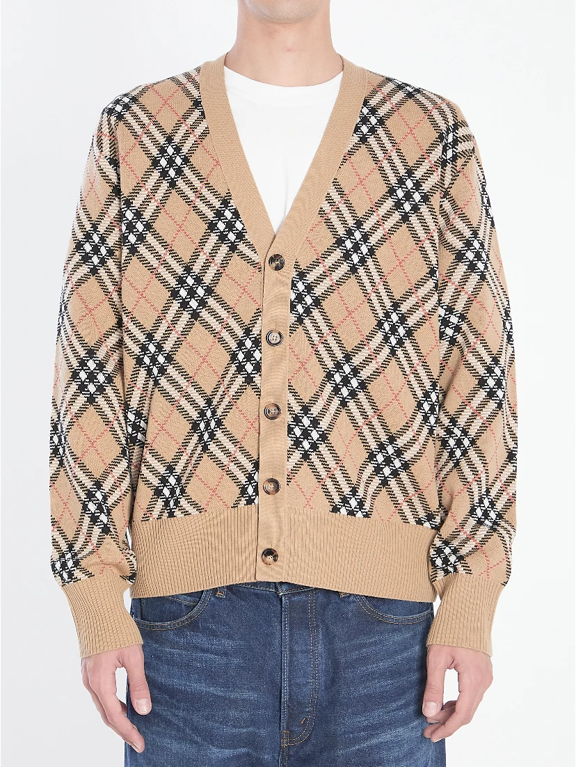 Wool-Blend Cardigan