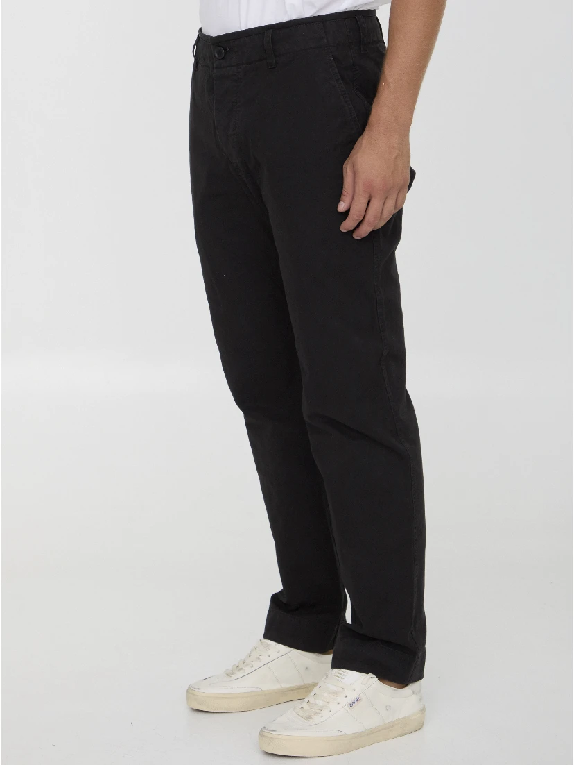 Rigid canvas pants