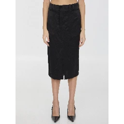 Silk skirt