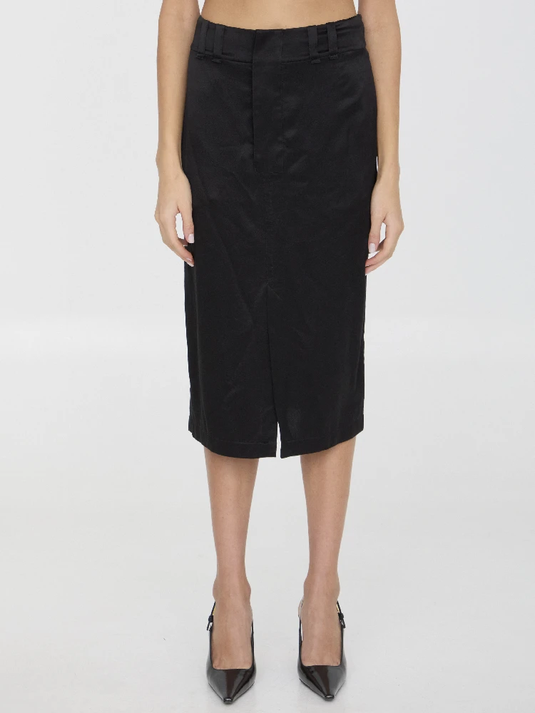 Silk skirt