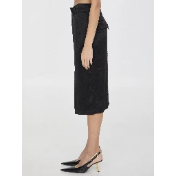Silk skirt