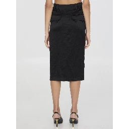 Silk skirt