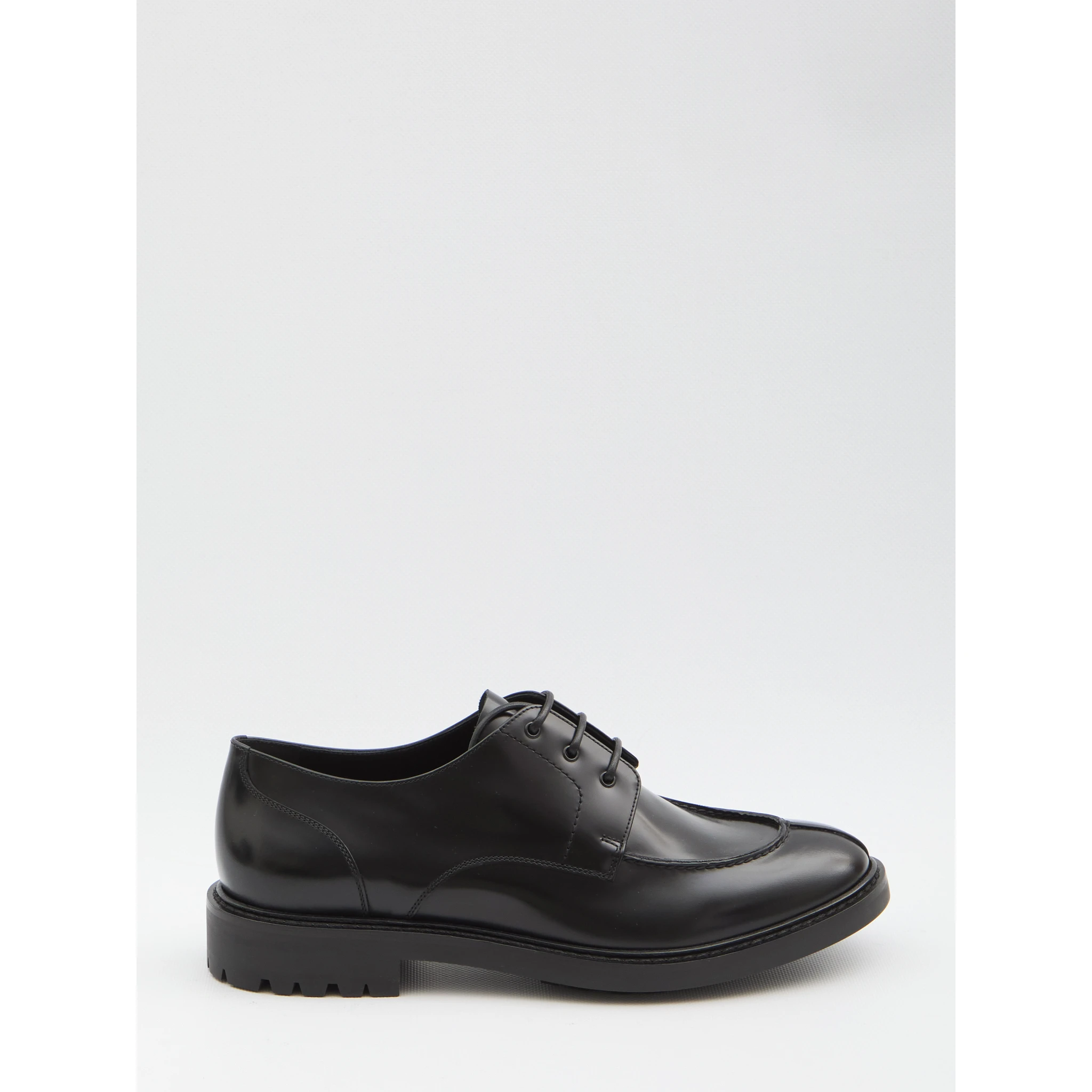 Derby Lino in smooth leather