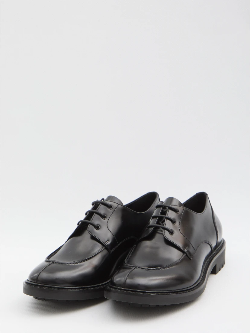 Derby Lino in smooth leather