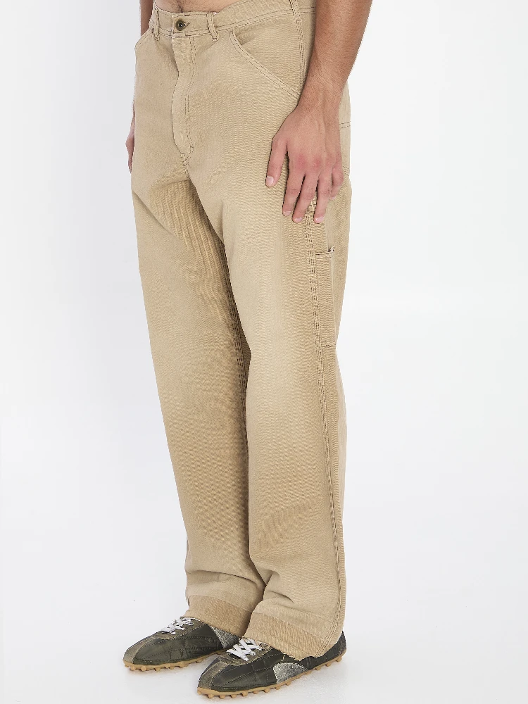Beige cargo jeans alternative