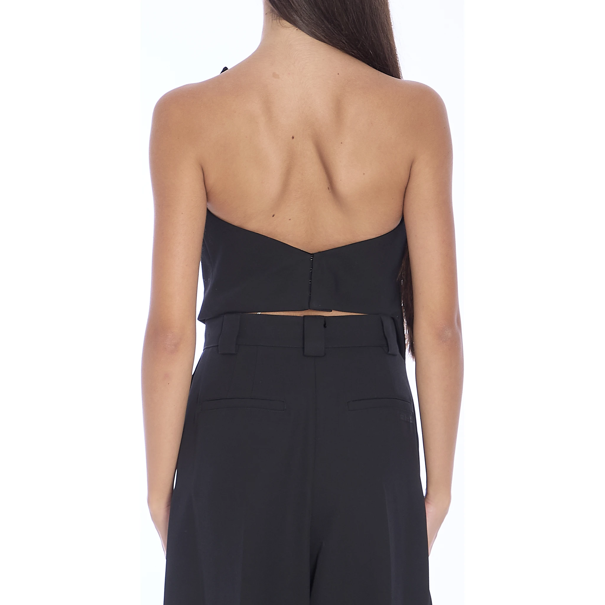 Pointed hem top