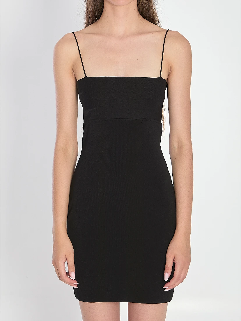 Mini slip dress