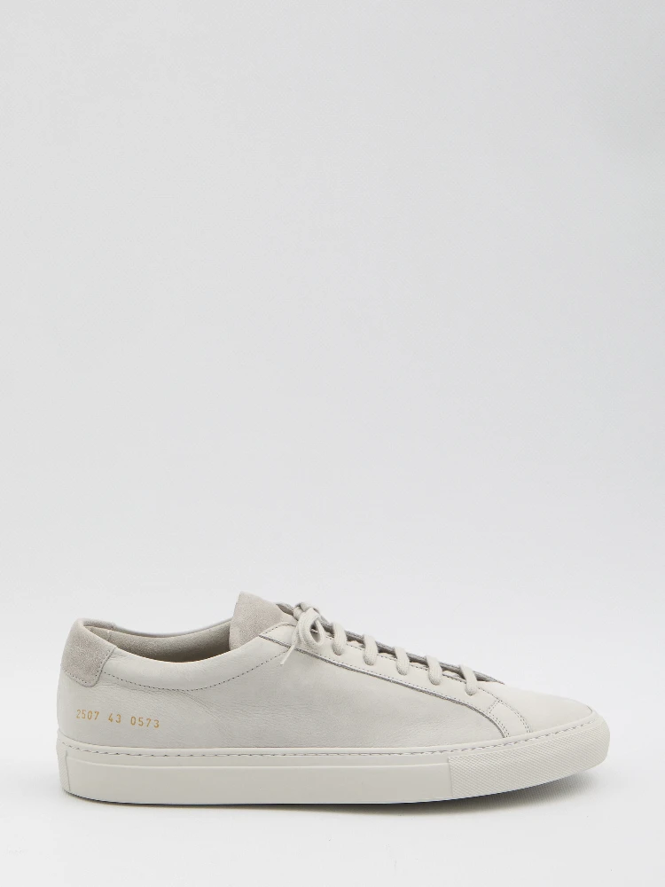 Achilles sneakers in light grey nubuck