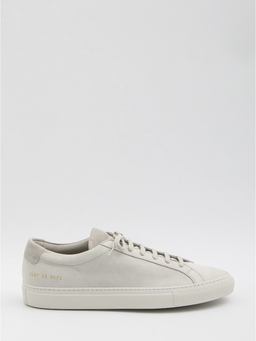 Achilles sneakers in light grey nubuck