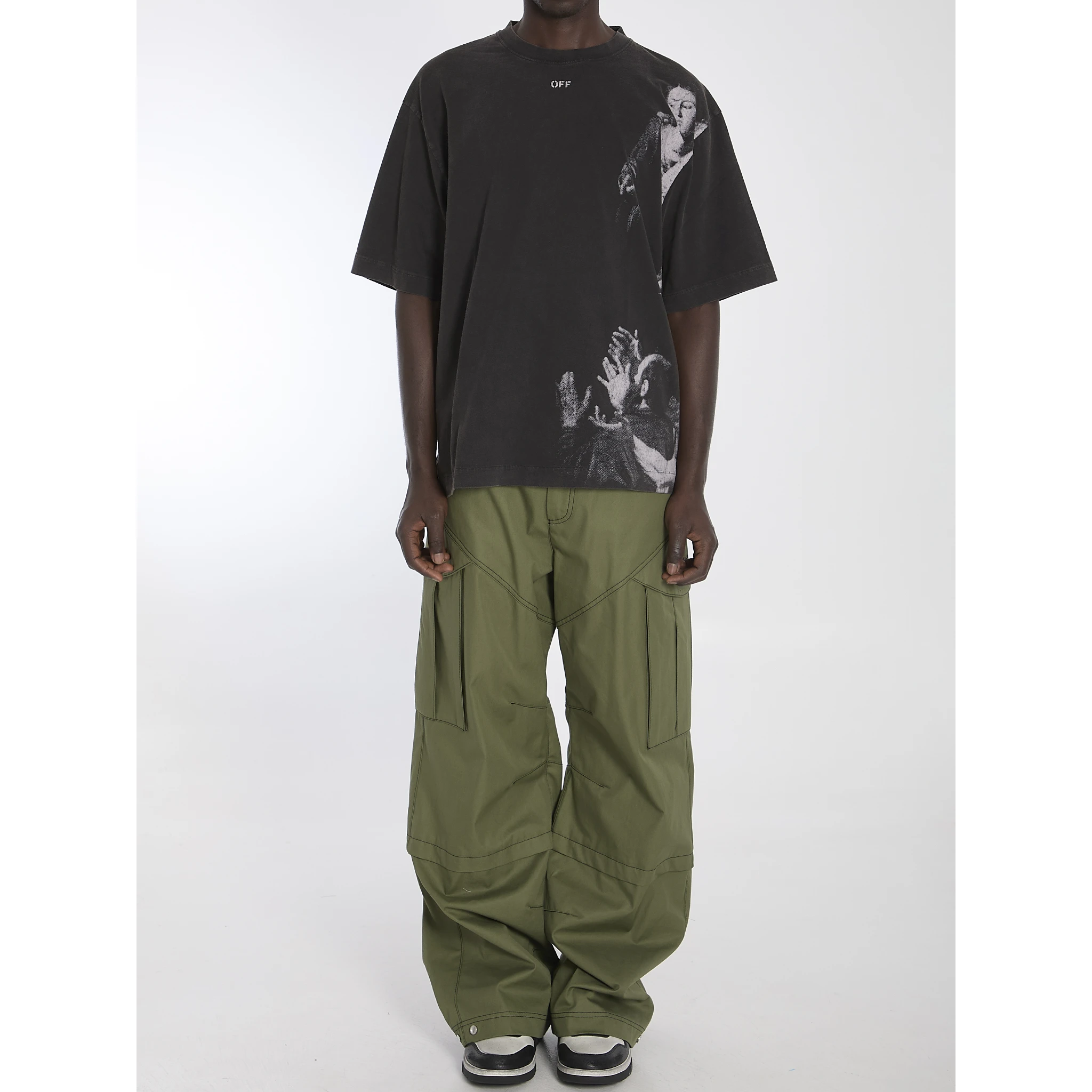 Cargo pants in cotton
