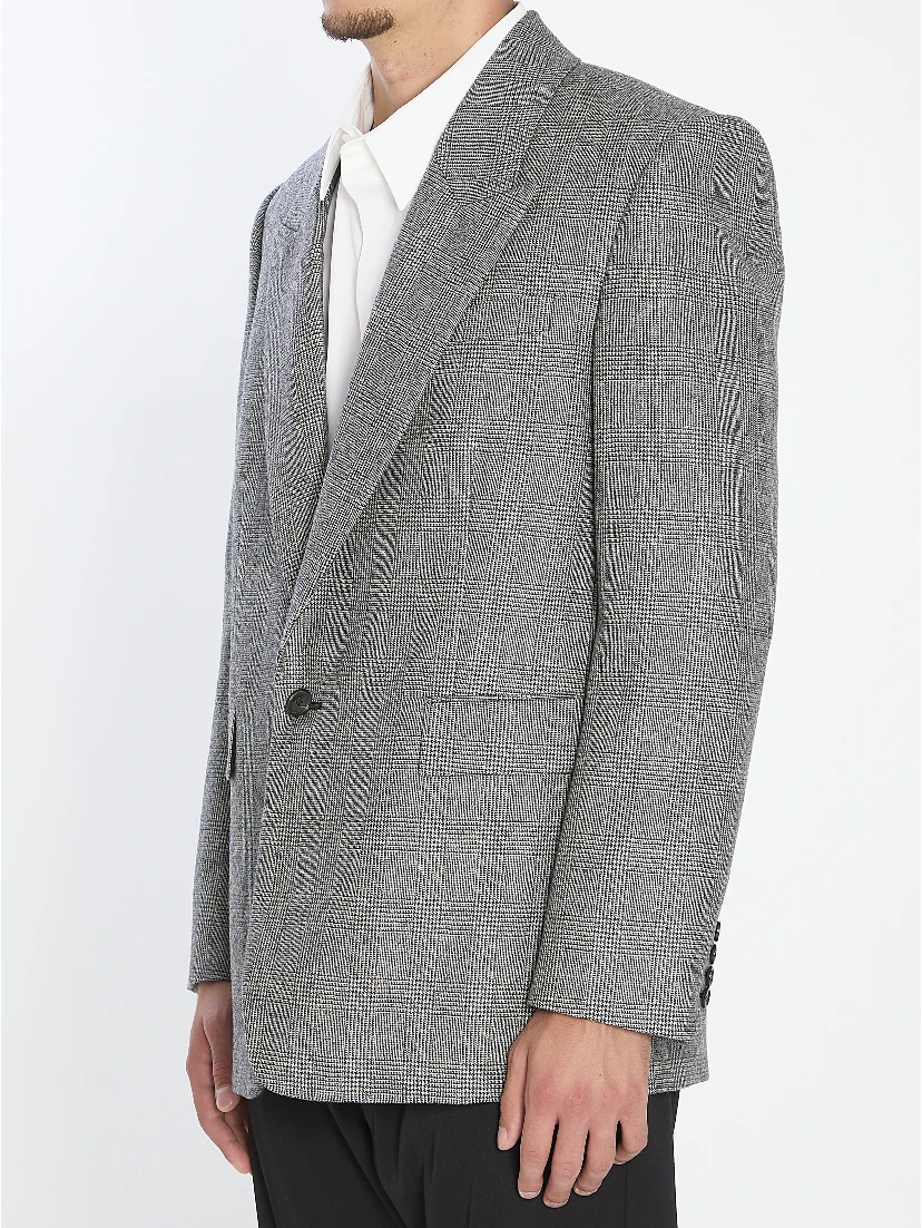 Wool flannel jacket