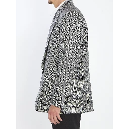 Wool flannel jacket