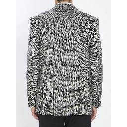 Wool flannel jacket