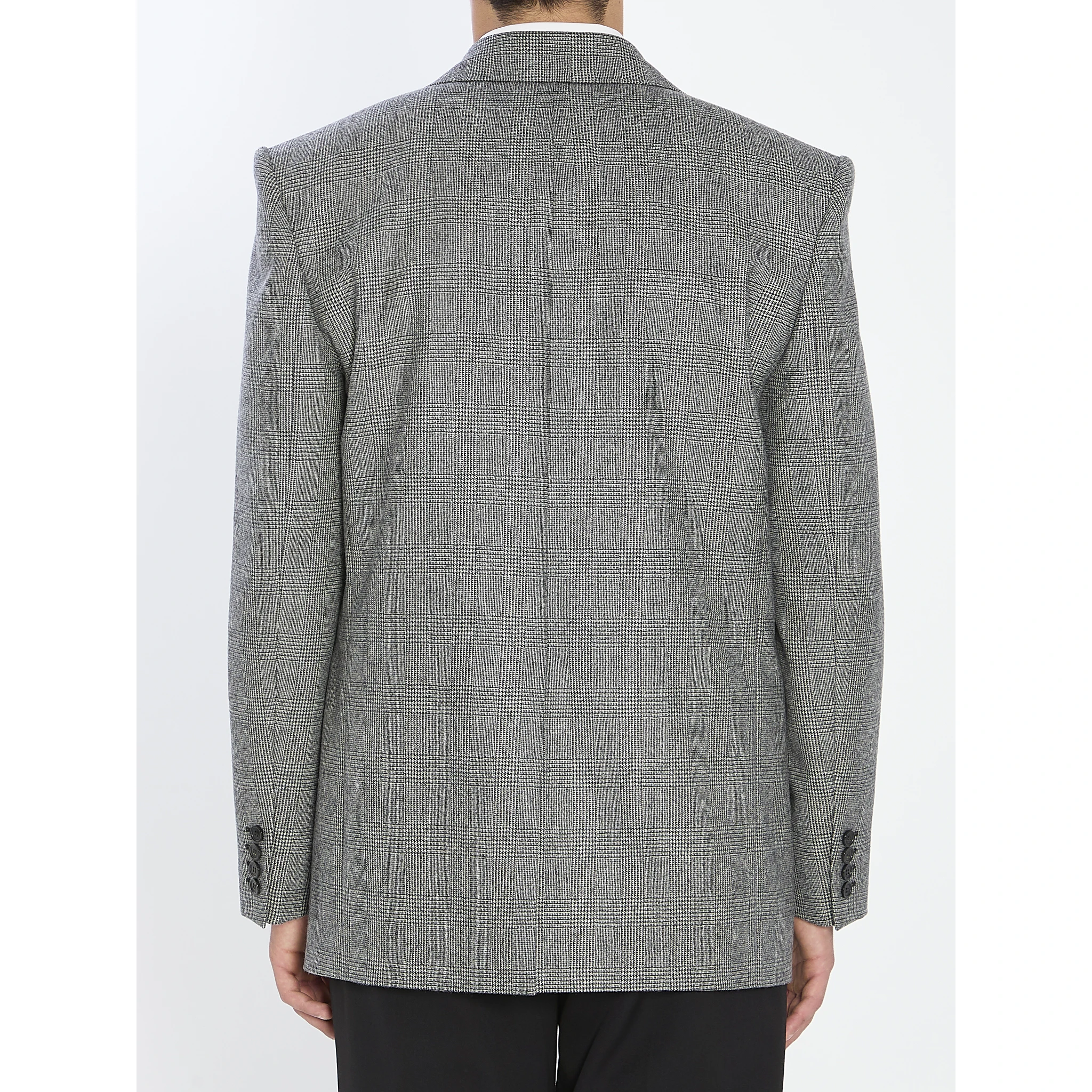 Wool flannel jacket