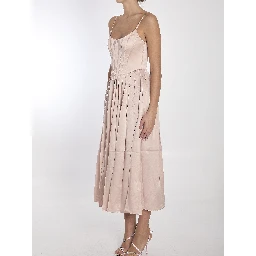 Corset midi dress