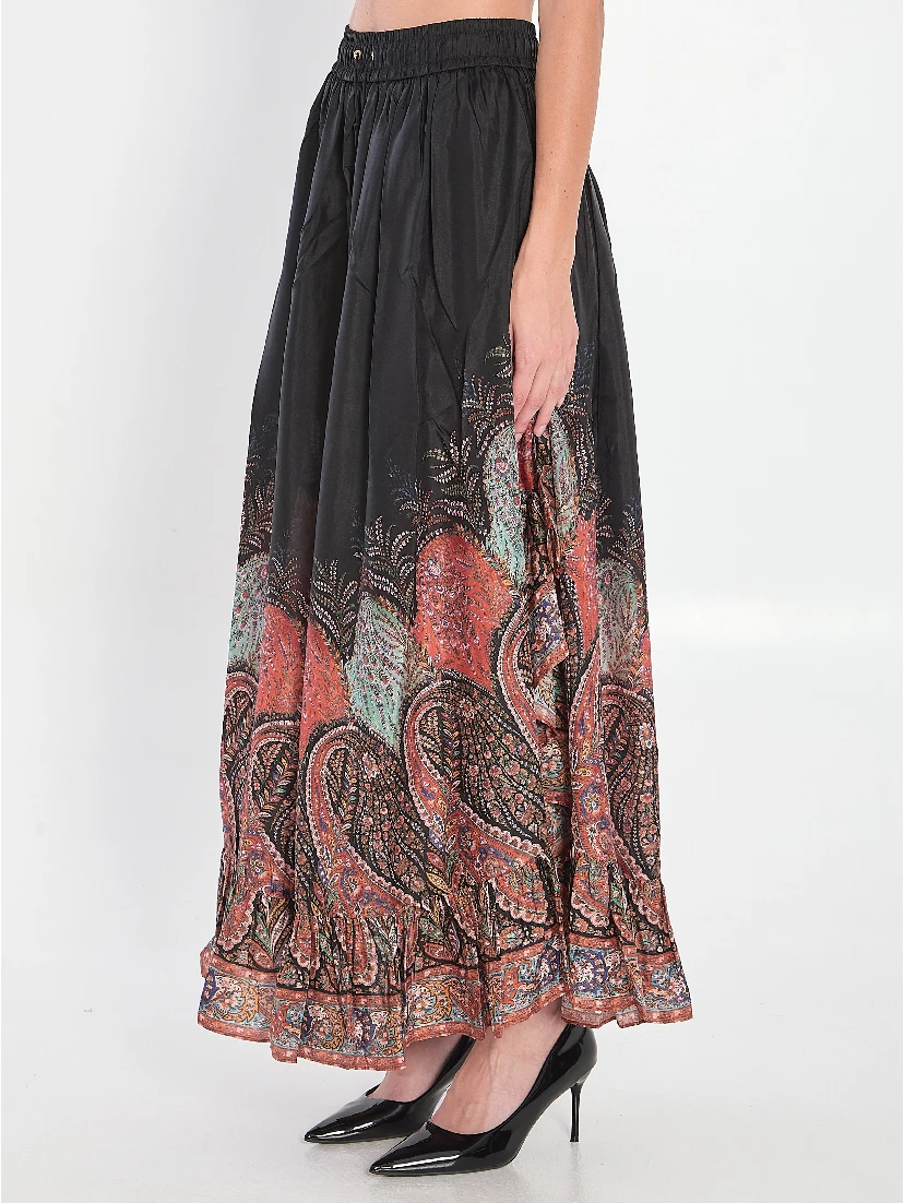 Rhiannon Ruffle Maxi Skirt