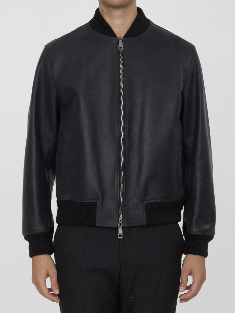 Leather jacket