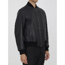 Leather jacket