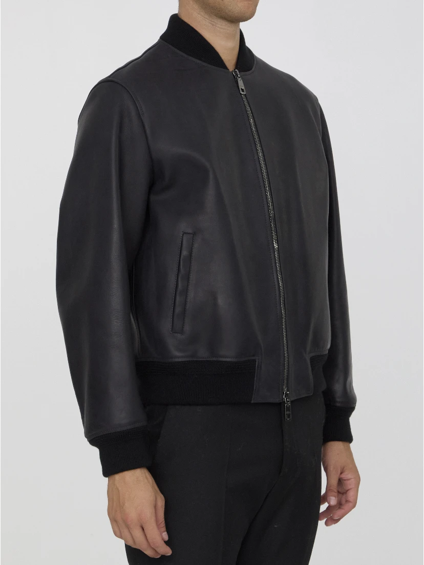 Leather jacket